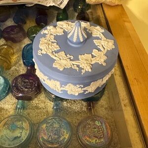 Wedgwood Blue and White Decorative Box
